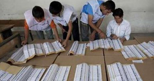 Vote counting ends in Afghanistan elections